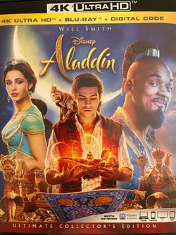 Disney’s ALADDIN LIVE! (4K Ultra HD-2019) Will Smith!