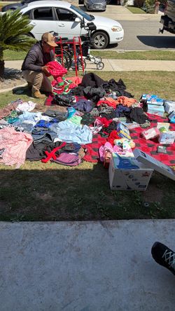 CURB ALERT - FREE clothes, toys, furniture, wheelchairs, camping gear,