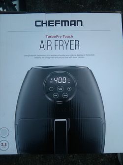 Chefman turbo touch air fryer