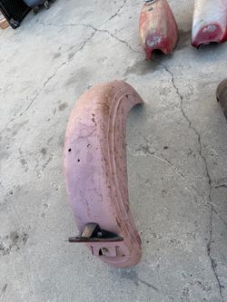 Rear Harley fender