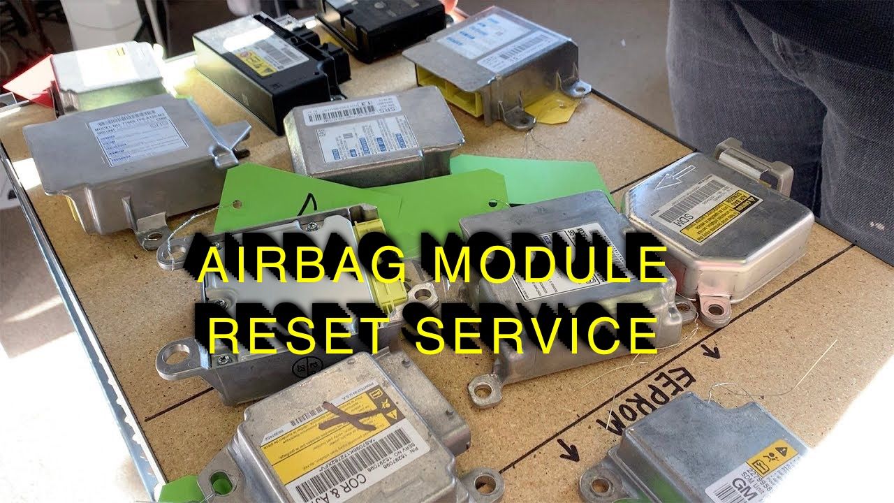 Reprogramacion De Modulos De Bolsa De Aire / Car Airbag Reset