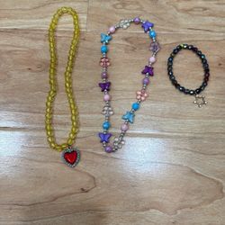Necklace and a Bracelet 