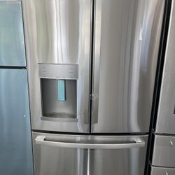 Stainless Steel French Door Refrigerator With Manufacturer Warranty 