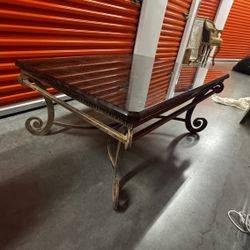 Black Granite Table Top – Polished Rectangular Slab