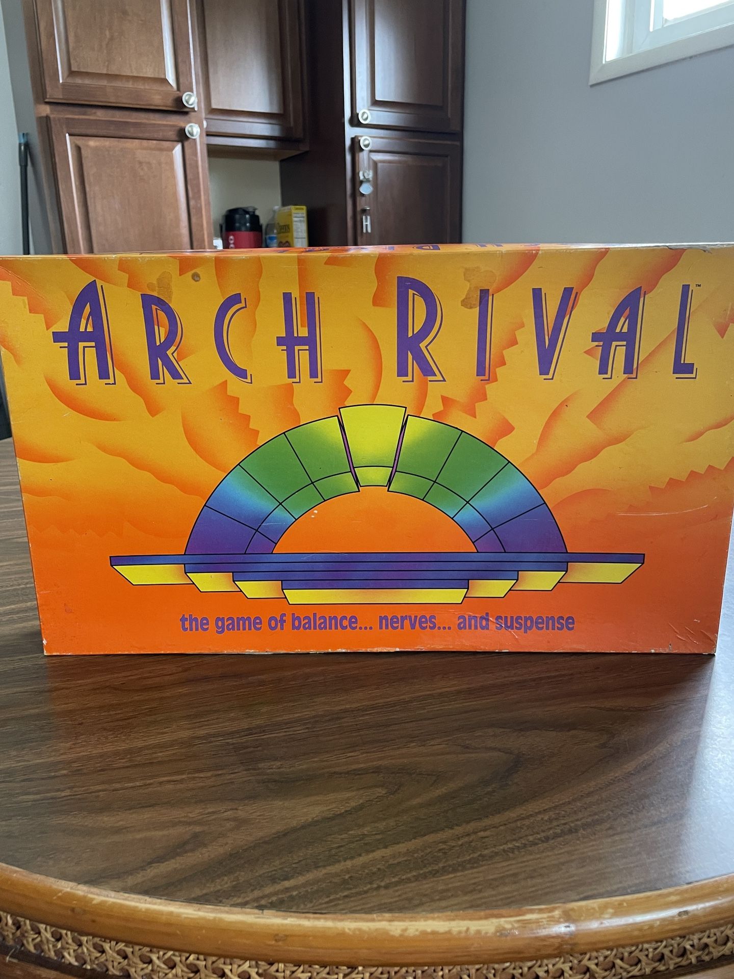 Vintage 1992 Arch Rival Board Game