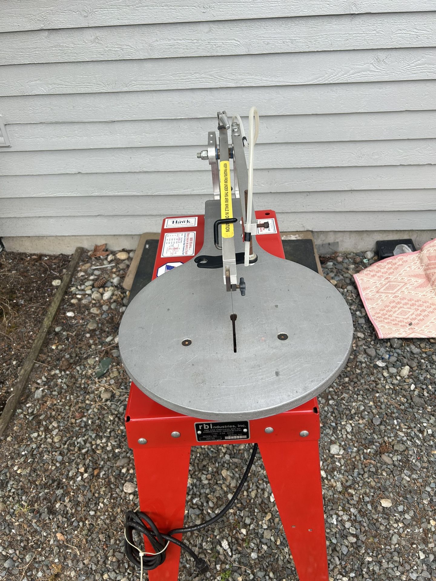 RBI Hawk Scroll Saw