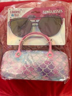 Girls Sunglasses & Purse set