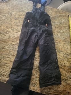 🖤 Champion C9 Youth Snow Bib Pants – Size Small (6/7) – Black – Adjustable – Excellent Condition 🖤
