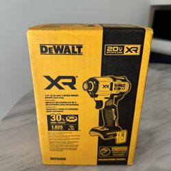 DEWALT 20-Volt Maximum XR Cordless Brushless 1/4 in. 3-Speed Impact Driver (Tool-Only)