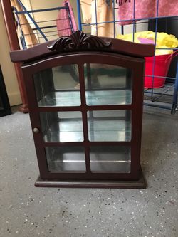Glass Antique Shelf/Decoration