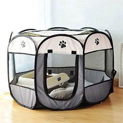 “New”Portable Indoor/outdoor Pet Playpen (retail$39