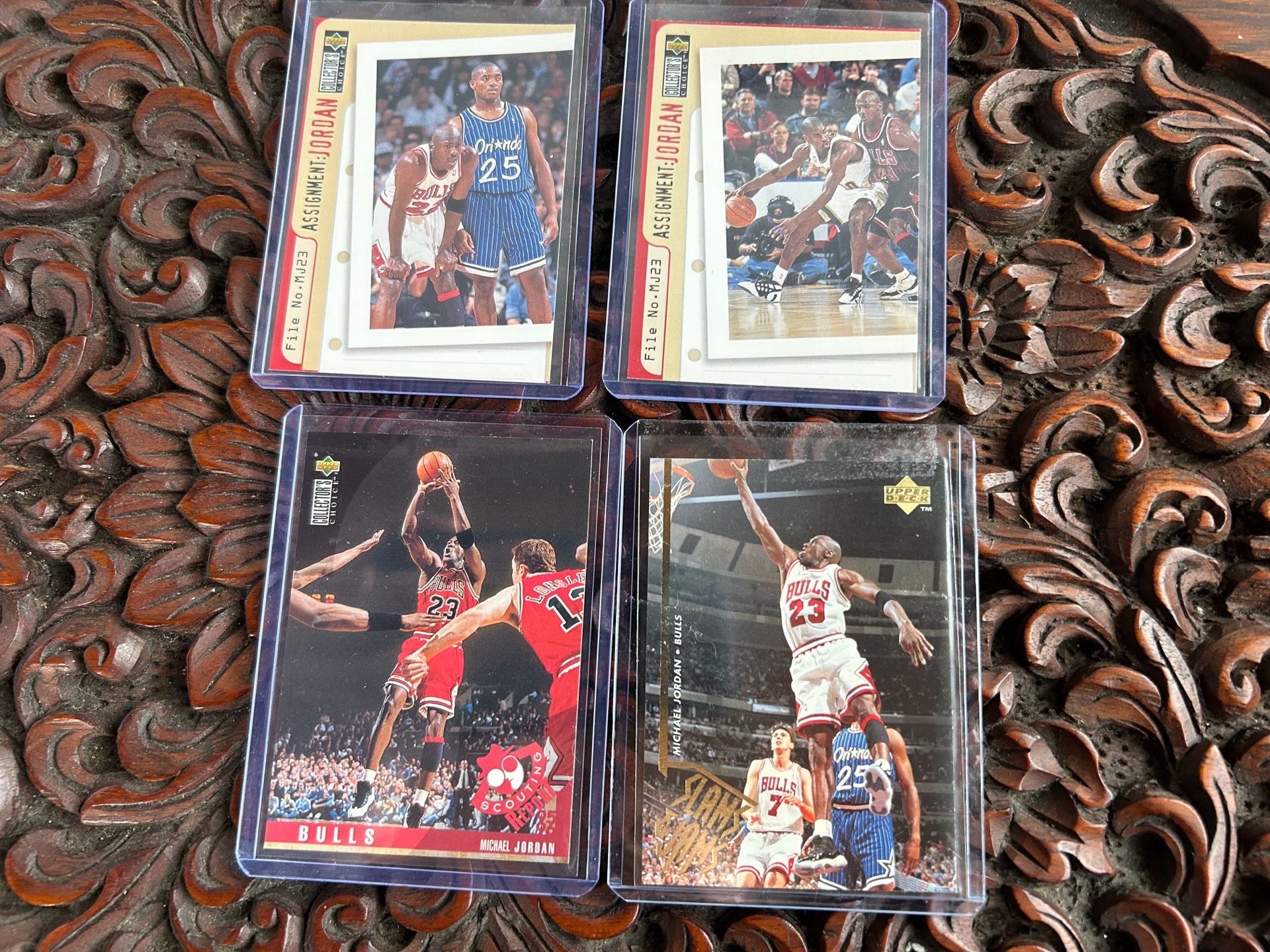 Michael Jordan basketball cards