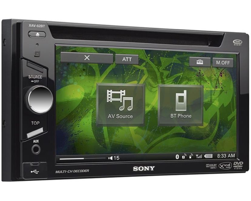 Sony XAV-62BT DVD receiver