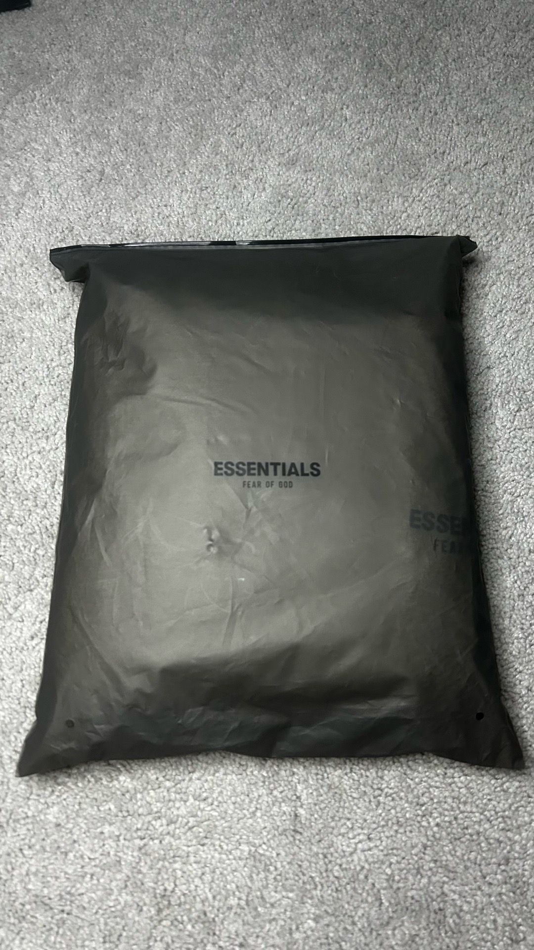 Heather gray Essentials Hoodie
