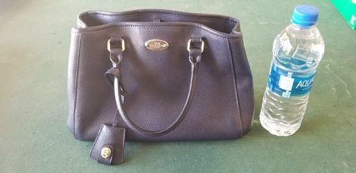 Small Coach Navy bag
