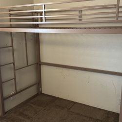 Metal Bed Frame (Pink)