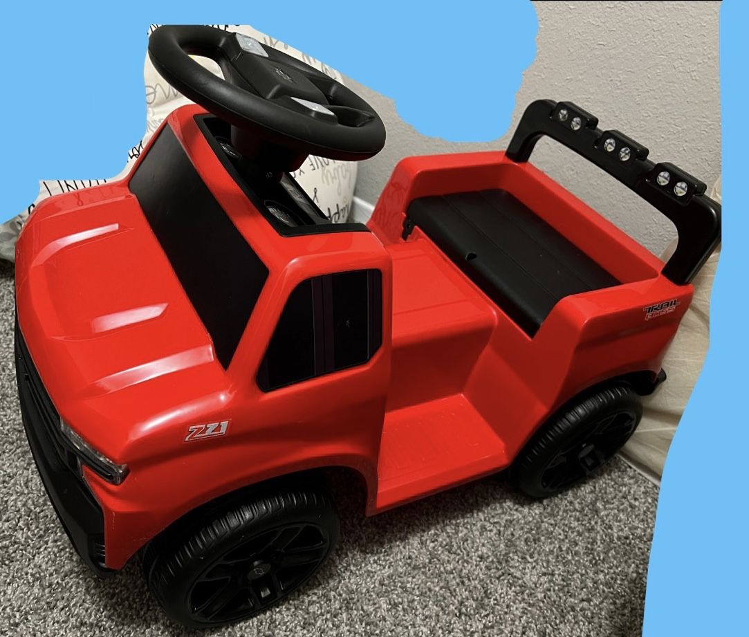 Kids 6V Chevy Silverado Truck Ride-On
