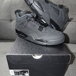 Nike Air Jordan 4 Black Cat 2025 FV5029-010 Men’s 11 New DS 