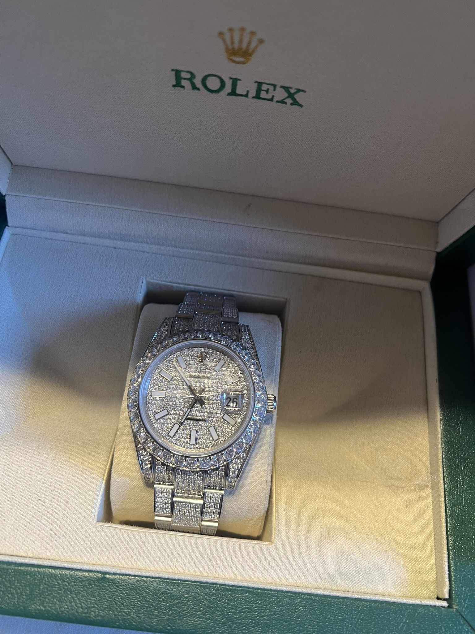 Rolex w/ Diamonds