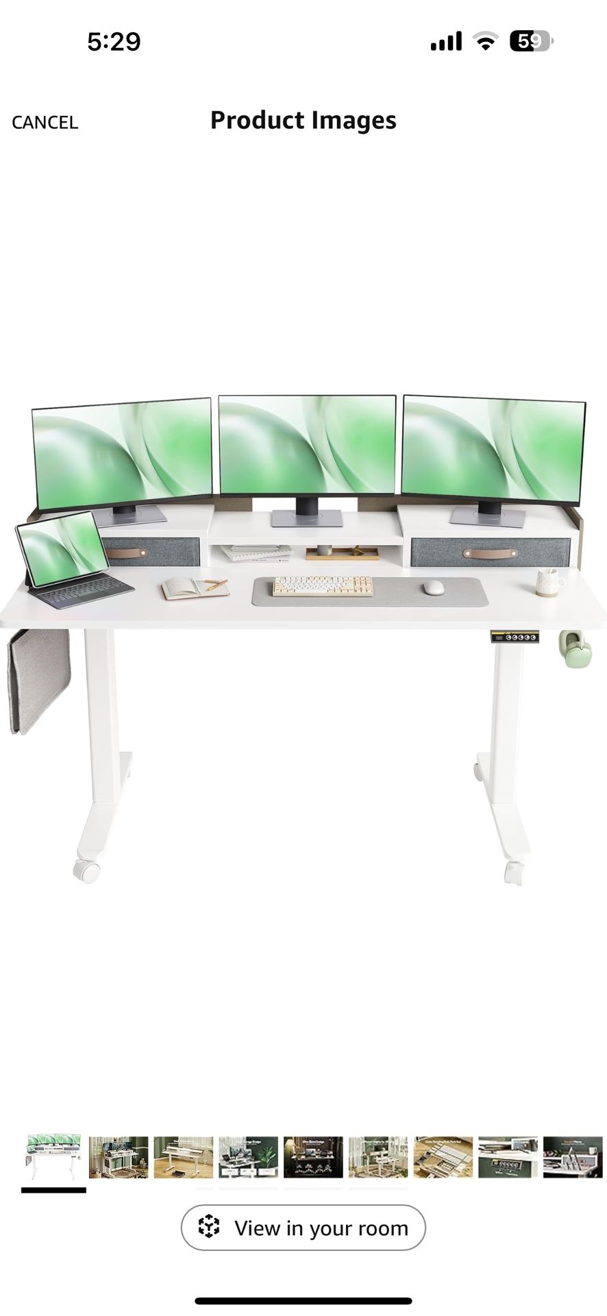 Motorized Adjustable Desk - Never opened