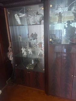 Mahogany China Cabinet