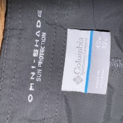 Columbia Sportswear Men's Grey Trousers