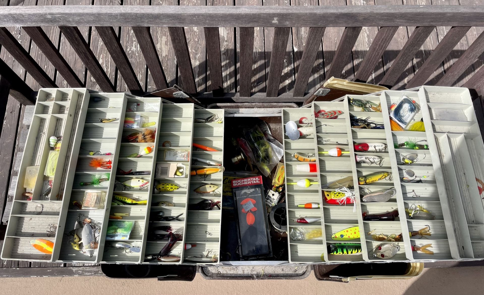 freshwater Fishing Tackle Box, Lure Collection for Sale in San Diego