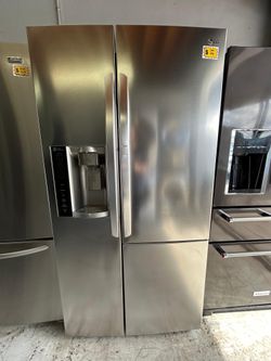 LG 36” SIDE BY SIDE REFRIGERATOR FOR SALE