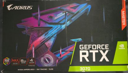 Never Used GeForce RTX 3070