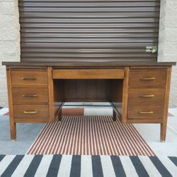 Mid-Century Modern Solid Desk – Hoosier Desk Co. - Delivery +$35