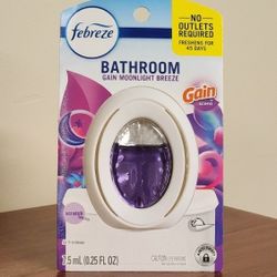 Febreze Bathroom Air Freshener – Odor-Fighting, 1 Count