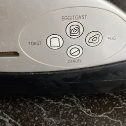  Toaster And Egg Maker / egg Poacher, Bagel Sandwich Maker 