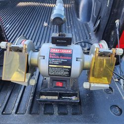 CRAFTSMAN benchtop 2 wheel grinder