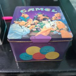 Camel Poker Chip Set 