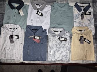 NEW TRAVIS MATTHEW GOLF POLOS