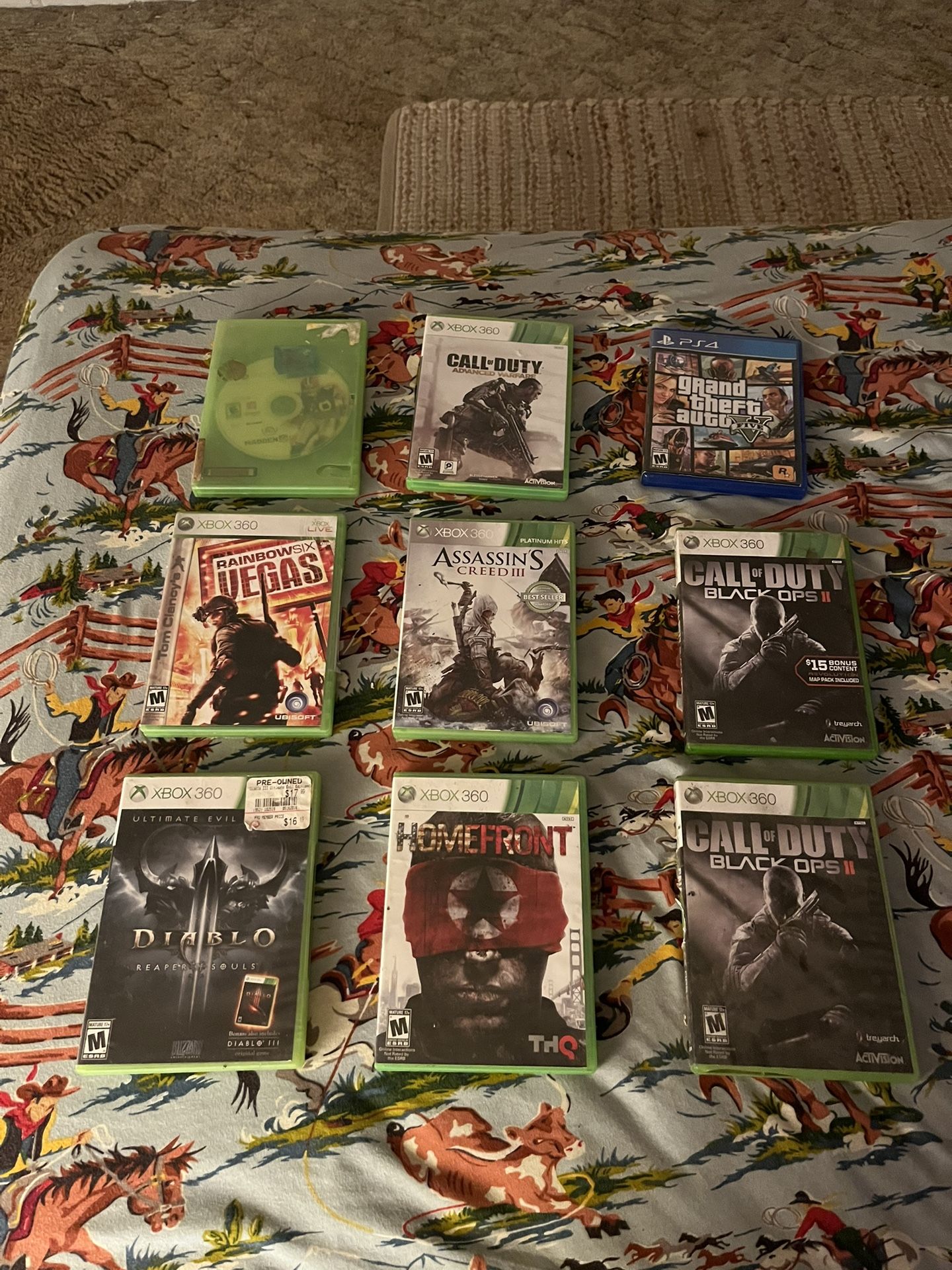 $5.00 Each VideoGames