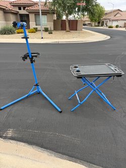 Park Tool Bike Repair Stand with Work Tray