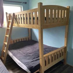Wooden Bunk Bed