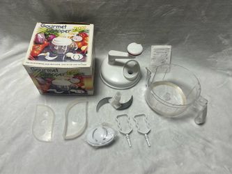 Gourmet Chopper 2000 manual multi-purpose food processor