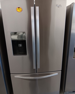 Whirlpool French Door Fridge – Stainless, Water Dispenser