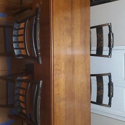Vintage Drop Leaf Table And Chairs