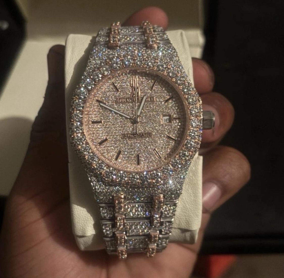 Ap Moissanite Watch