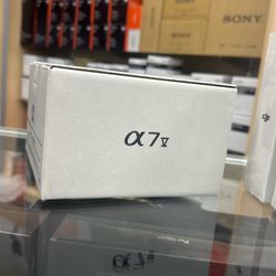 Sony a7v Camera New 