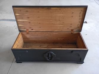 Wooden chest