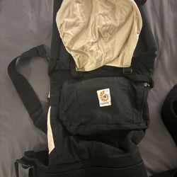 Ergo Baby Original Baby Carrier EUC Black/Tan
