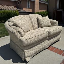 Comfy Traditional Loveseat - $300