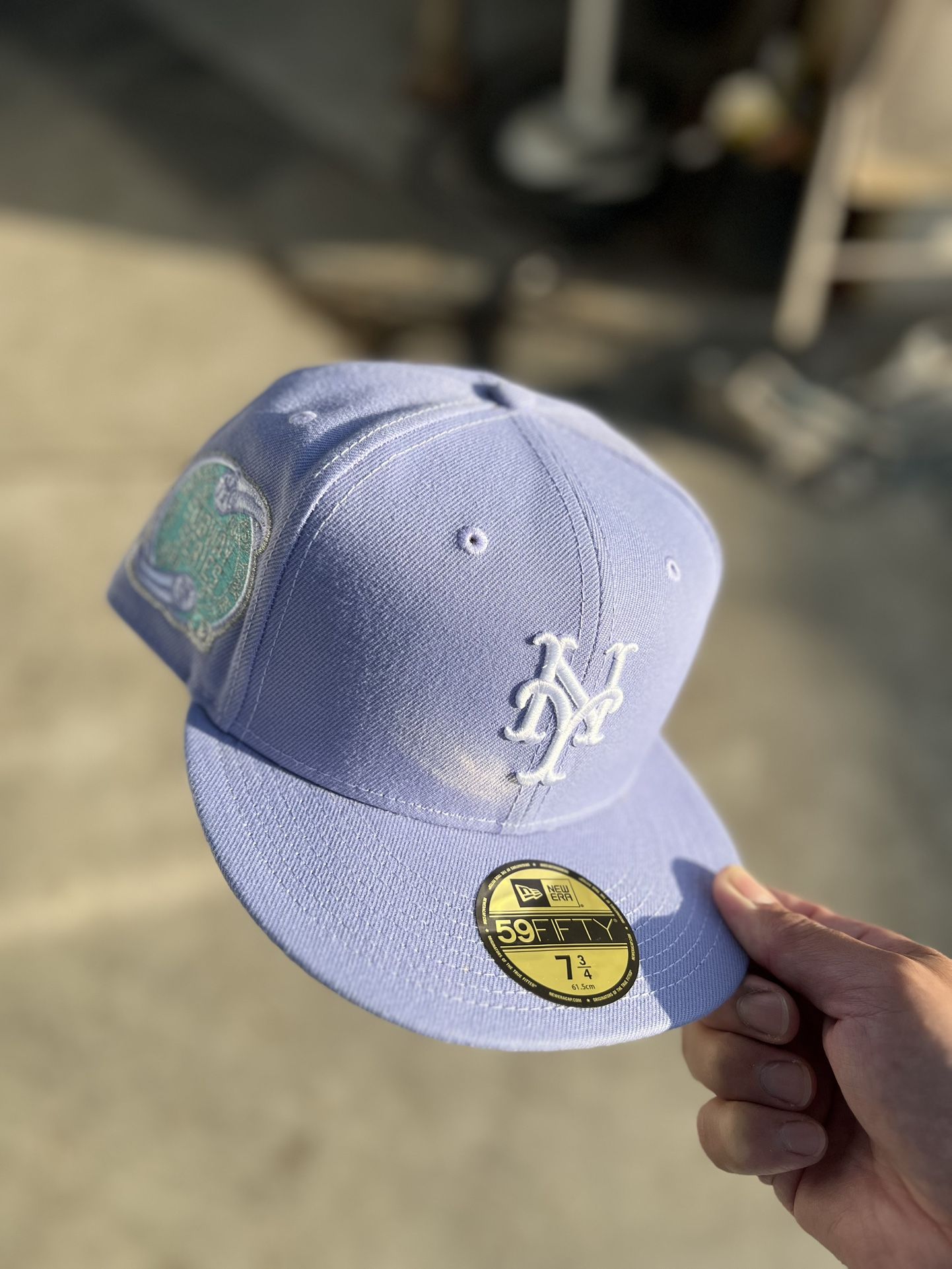 New Era Fitted Hat New York Mets Size 7 3/4