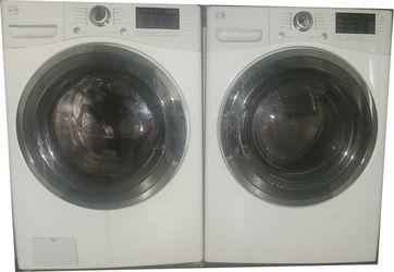 Kenmore Elite Front-Load Washer & Steam Dryer Set