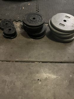1 Inch Dumbbell - Weight Plates $1 Per Pound