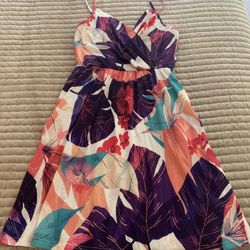 Super Cute Floral Summer Dress Brand New With Tags small